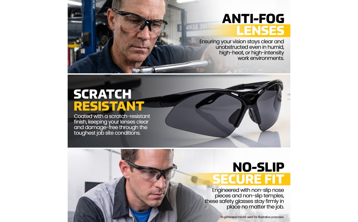 SAS Safety Group | Diamondbacks™ Safety Eyewear
